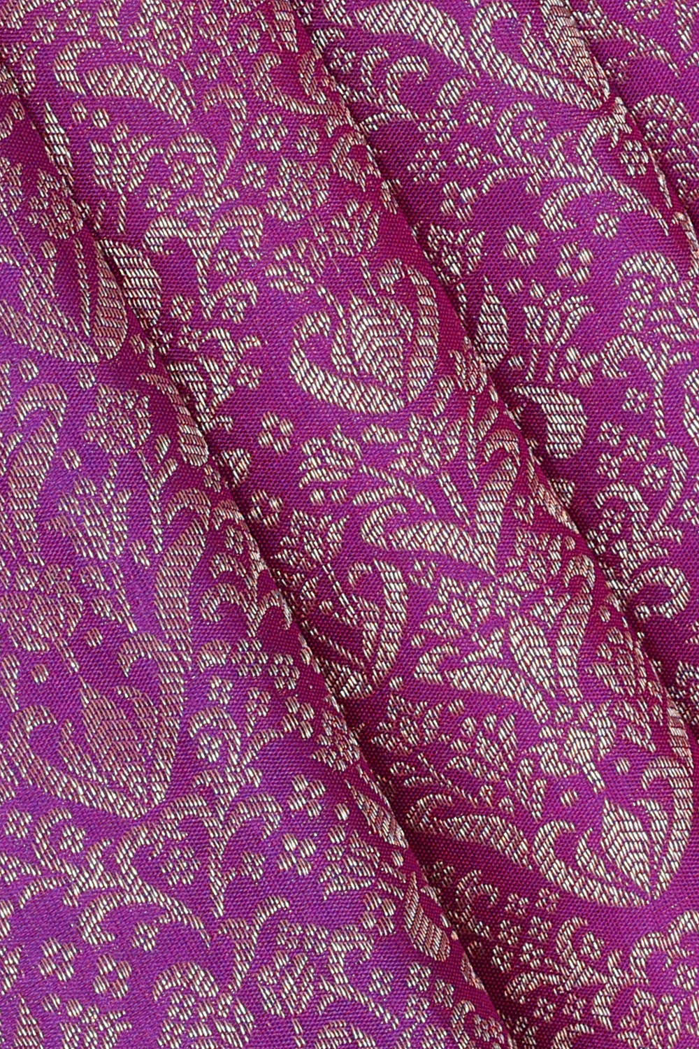 Image of Kanchipattu Lavender Brocade Saree
