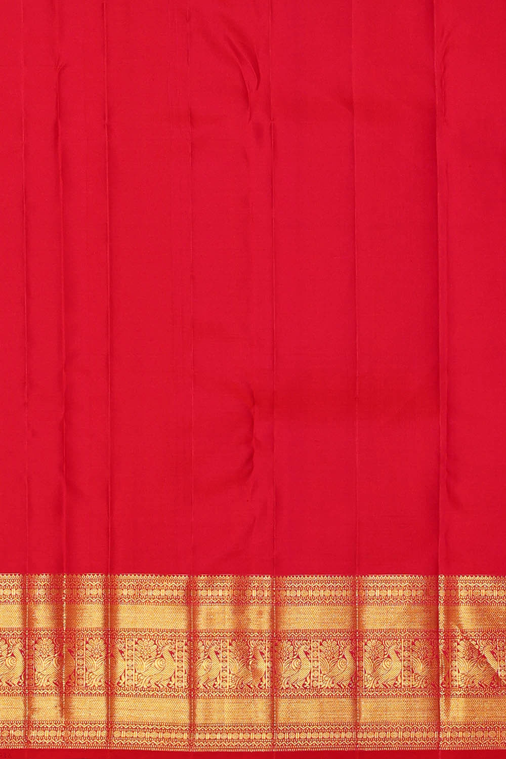 Image of Kanchipattu Red Brocade Saree