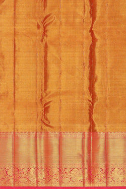Image of Kanchipattu Green Tissue Brocade Saree