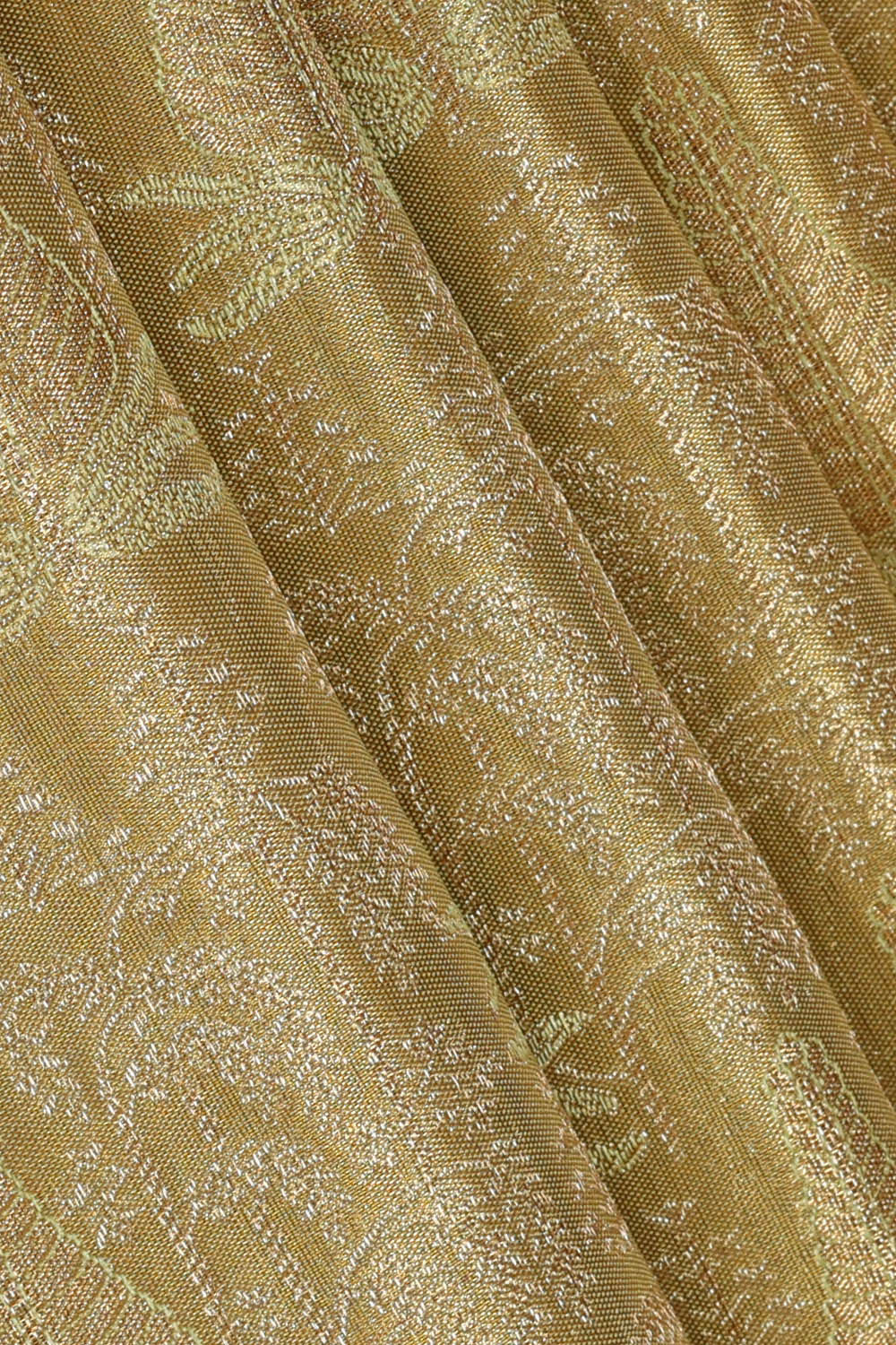 Image of Kanchipattu Light Pista Green Tissue Brocade Saree