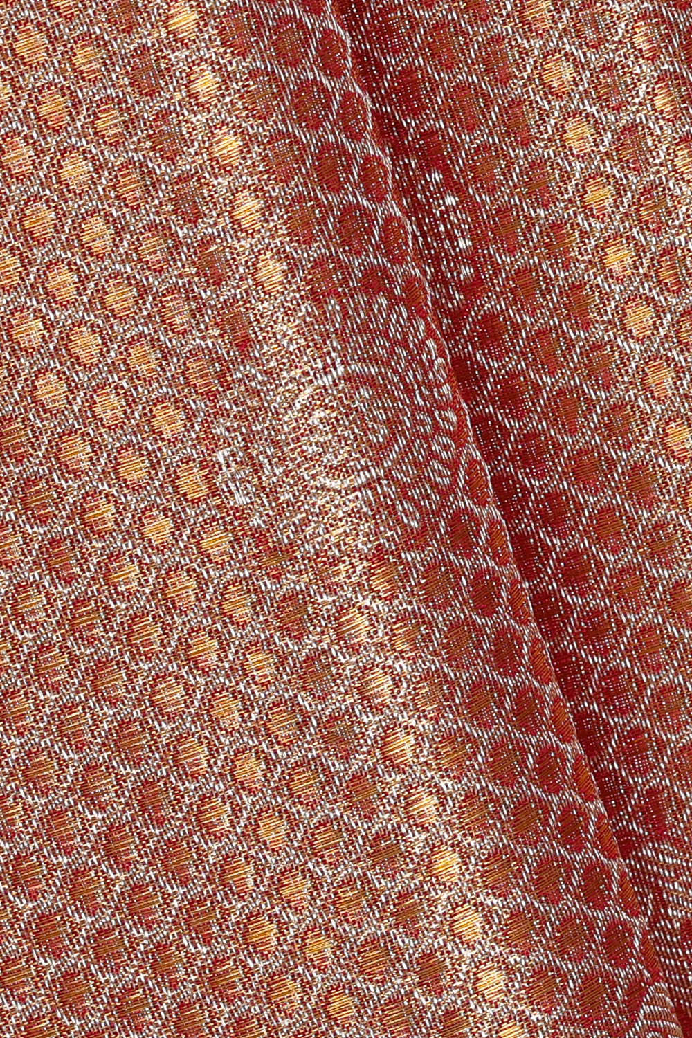 Kanchipattu Gold Tissue Brocade Saree