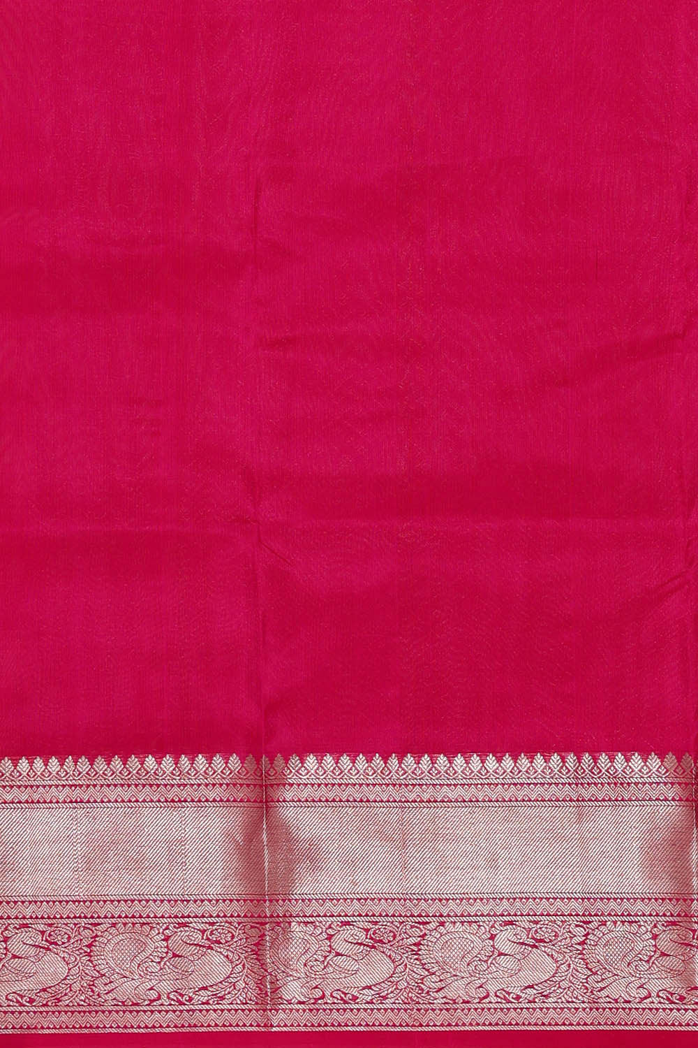 Venkatagiri Silk Orange Red Saree