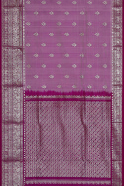 Image of Venkatagiri Silk Lavender Saree
