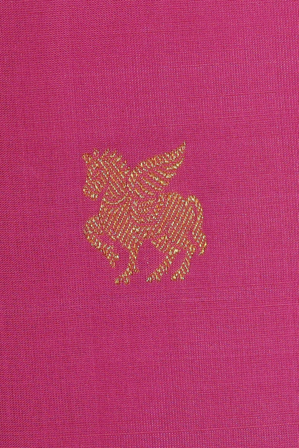 Image of Venkatagiri Silk Rose Pink Saree