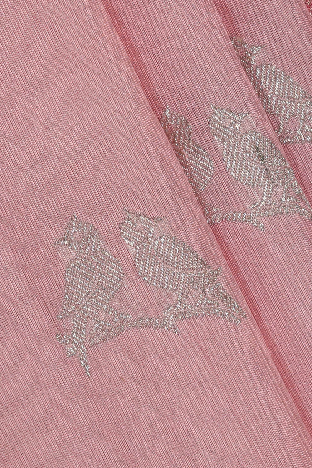 Venkatagiri Silk Light Pink Saree