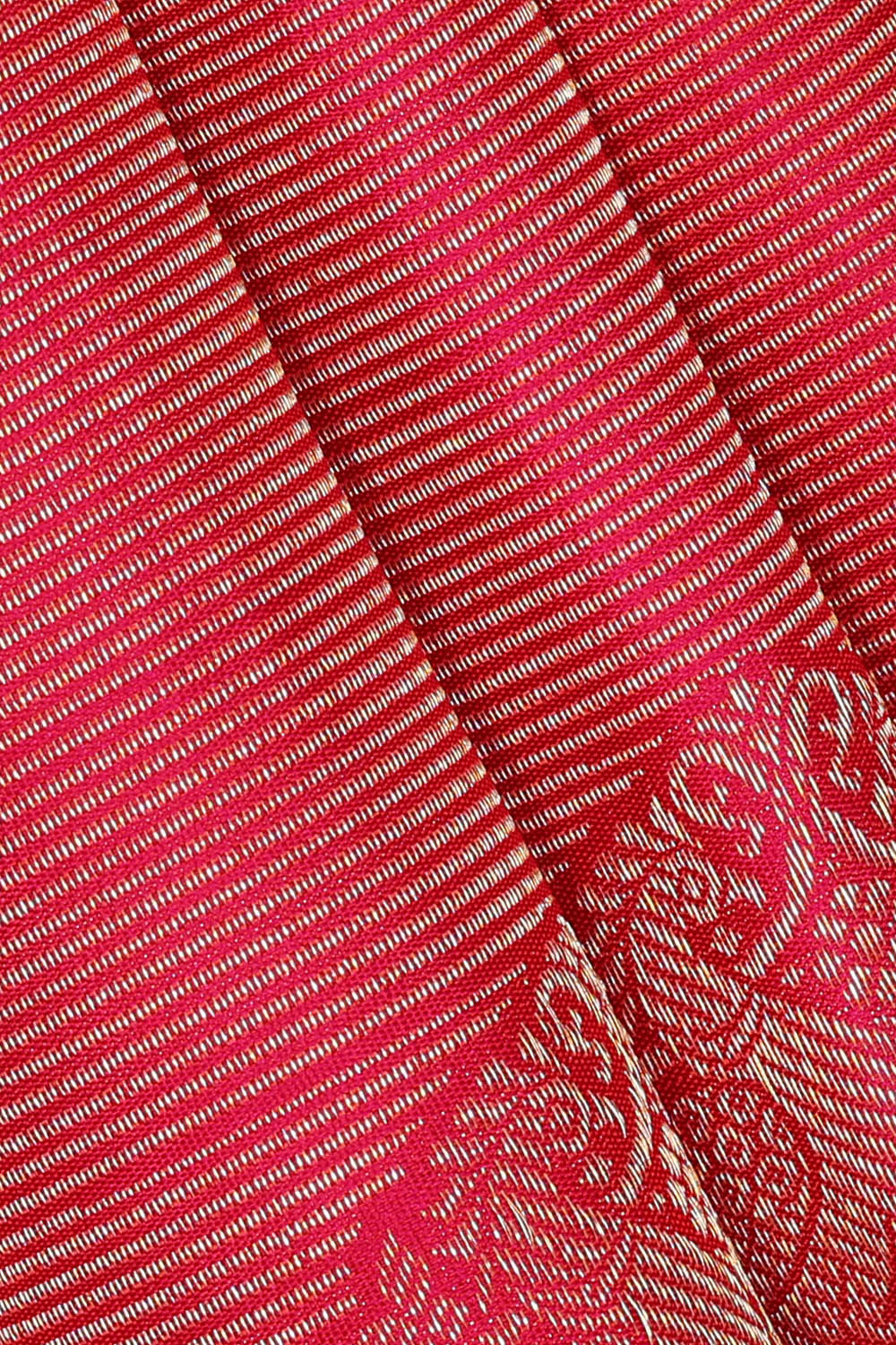 Image of Pink South Silk Brocade Saree