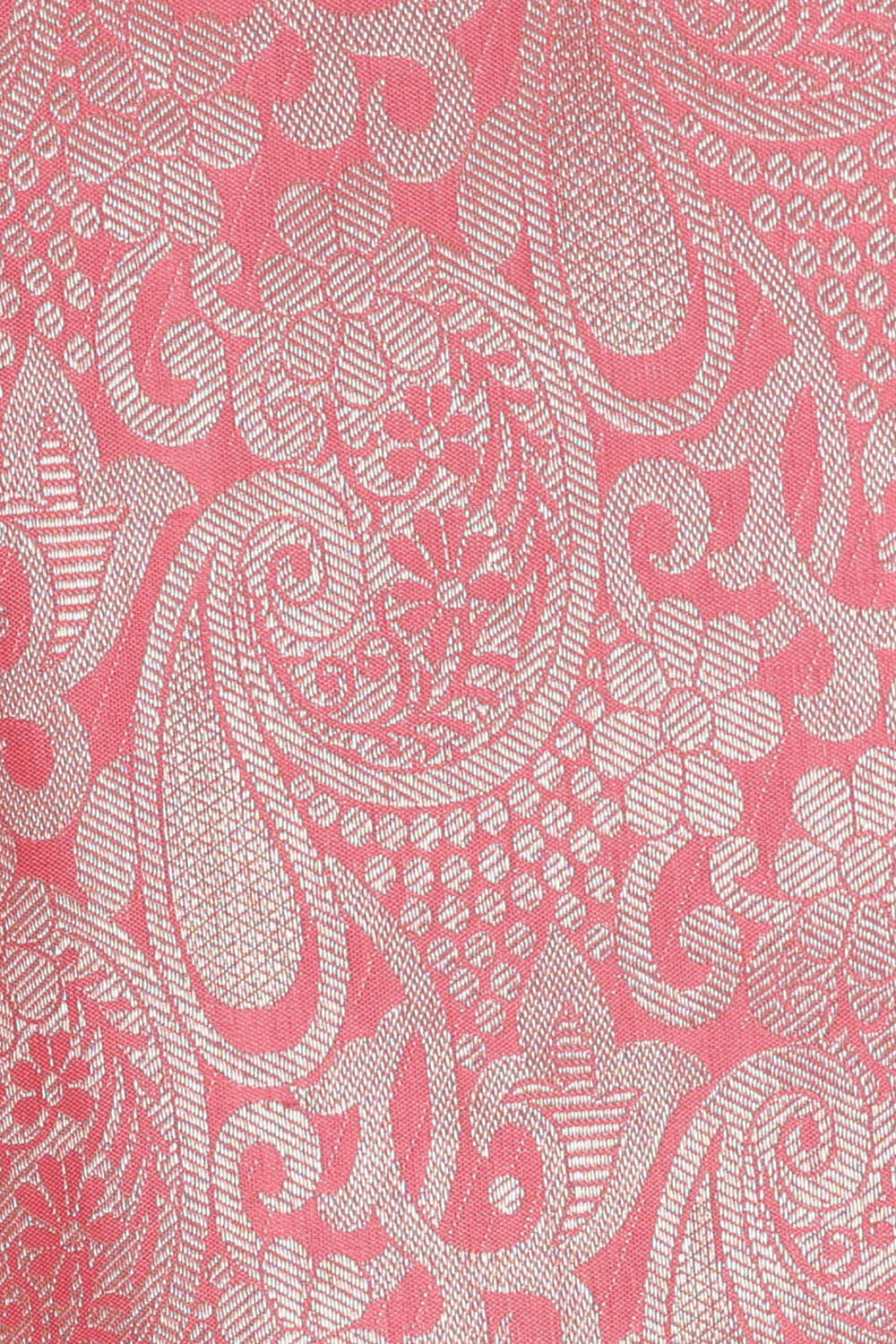 Kanchipattu Pink Brocade Saree