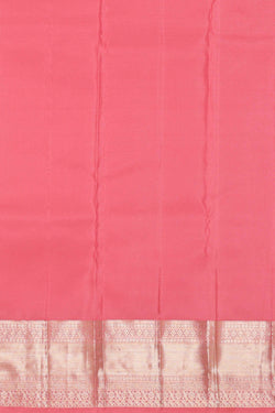 Image of Kanchipattu Pink Brocade Saree