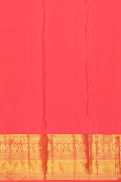 Image of Kanchipattu Teal Green Brocade Saree