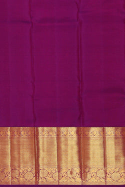 Image of Kanchipattu Parrot Green Brocade Saree