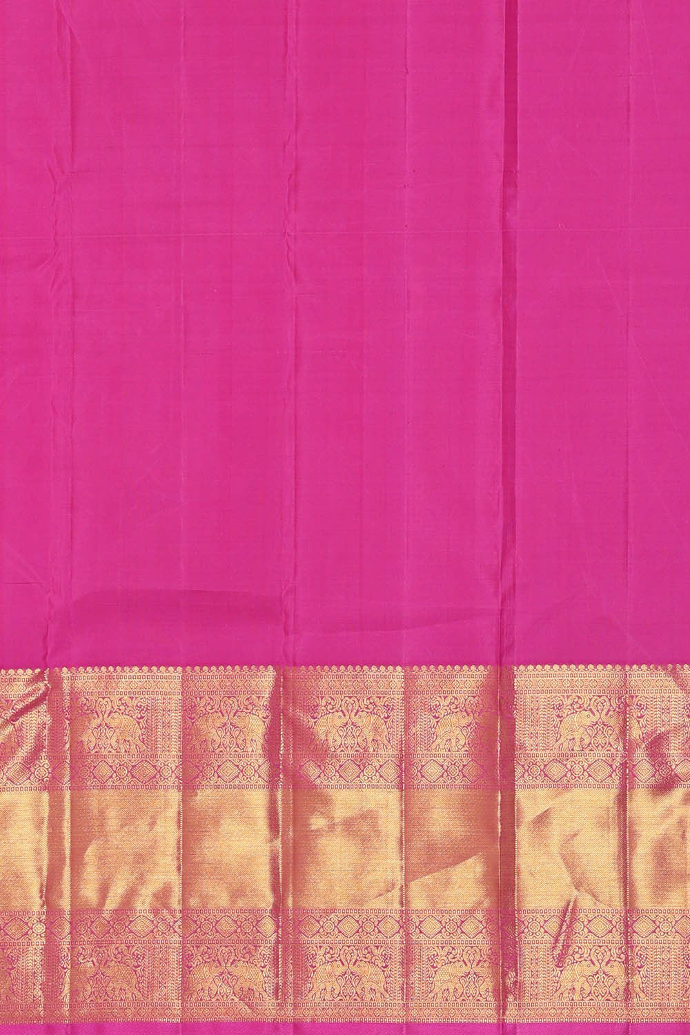 Image of Kanchipattu Rose Pink Brocade Saree