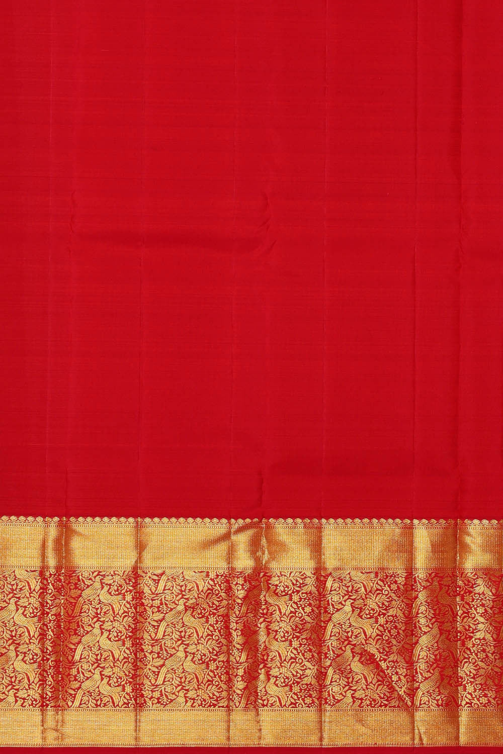Kanchipattu Orange Brocade Saree