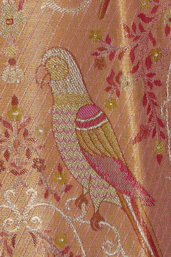 Image of Kanchipattu Gold Tissue Brocade Saree