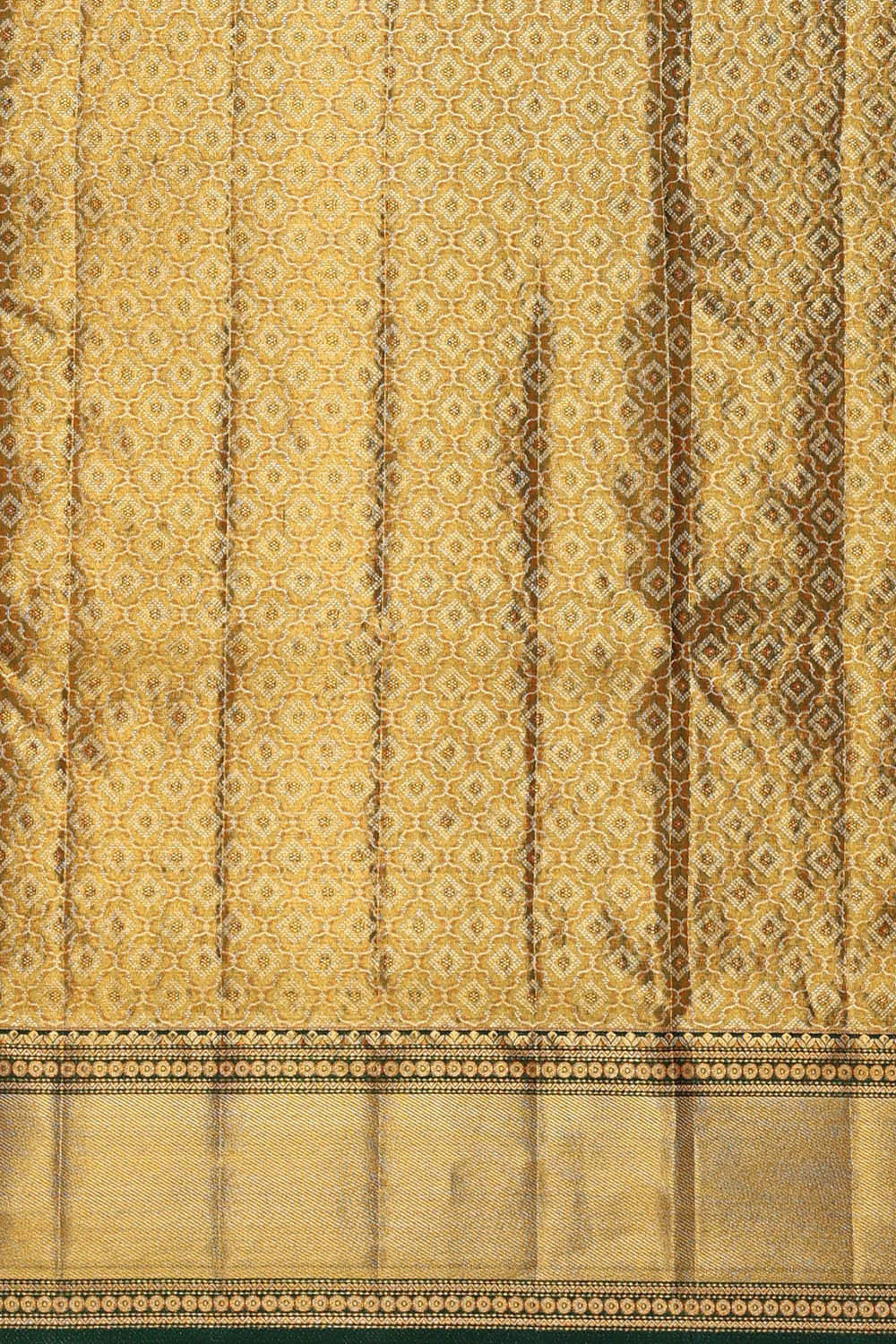 Kanchipattu Gold Tissue Brocade Saree