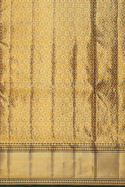 Image of Kanchipattu Gold Tissue Brocade Saree