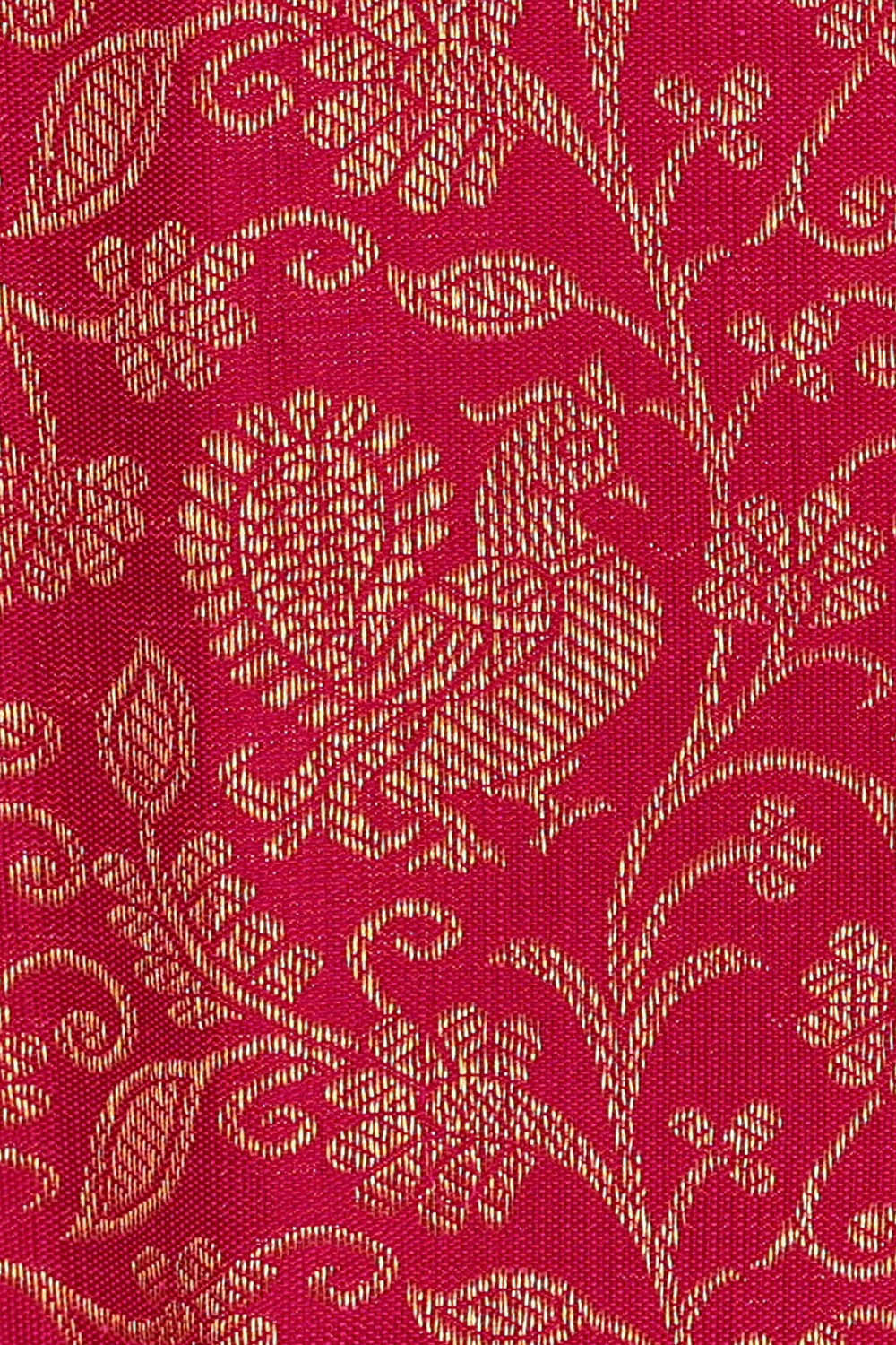 Kanchipattu Rani Pink Brocade Saree