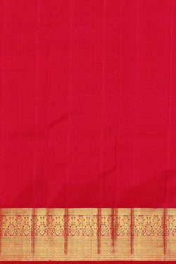Image of Kanchipattu Red Brocade Saree