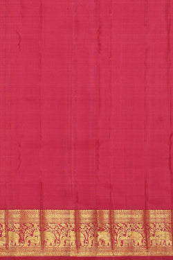 Image of Kanchipattu Pink Brocade Saree