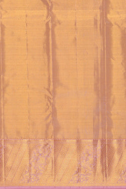 Image of Kanchipattu Pista Green Tissue Brocade Saree