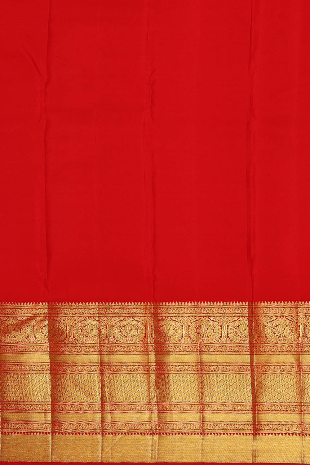 Image of Kanchipattu Peach Brocade Saree