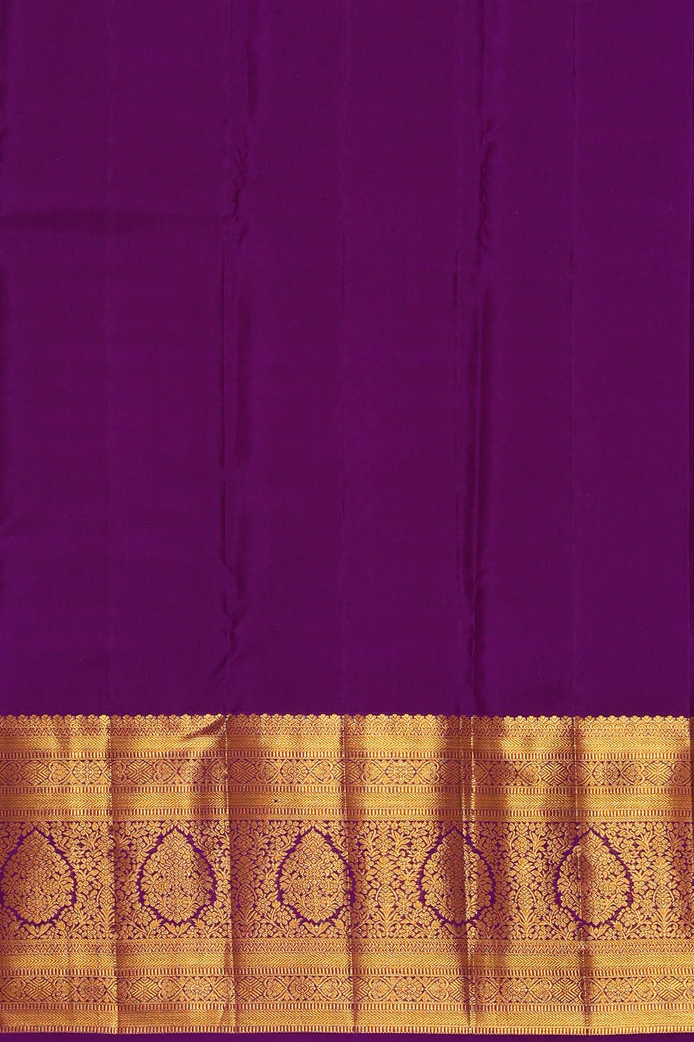 Kanchipattu Haldi Yellow Brocade Saree