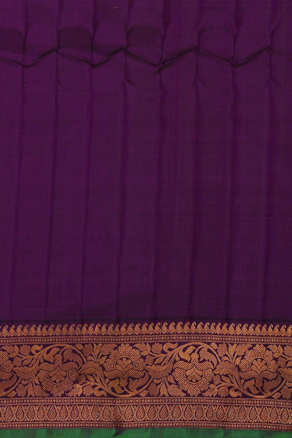 Gadwal Silk Magenta Saree