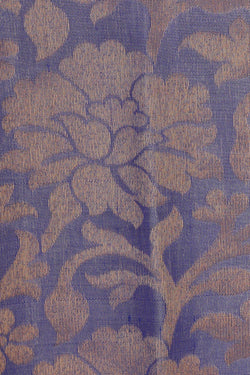 Image of Gadwal Silk Greyish Blue Saree