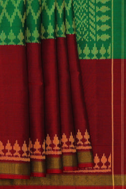 Image of Rajkot Patola Multicolour Saree