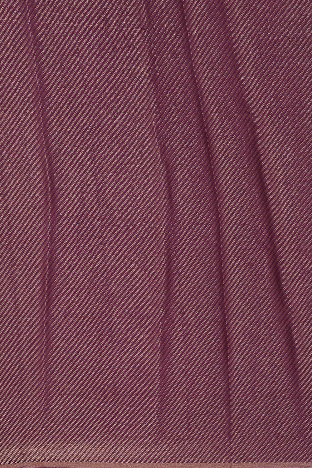 Image of Crepe Violet Saree