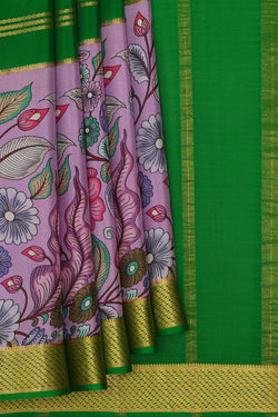 Image of Binny Crepe Green Saree