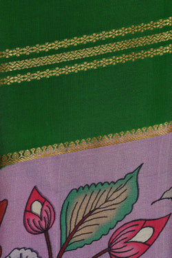 Image of Binny Crepe Green Saree