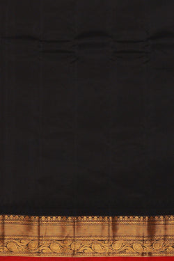 Image of Gadwal Lavender Silk Saree