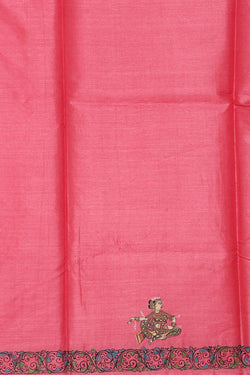 Image of Patti Chitra Pink Saree