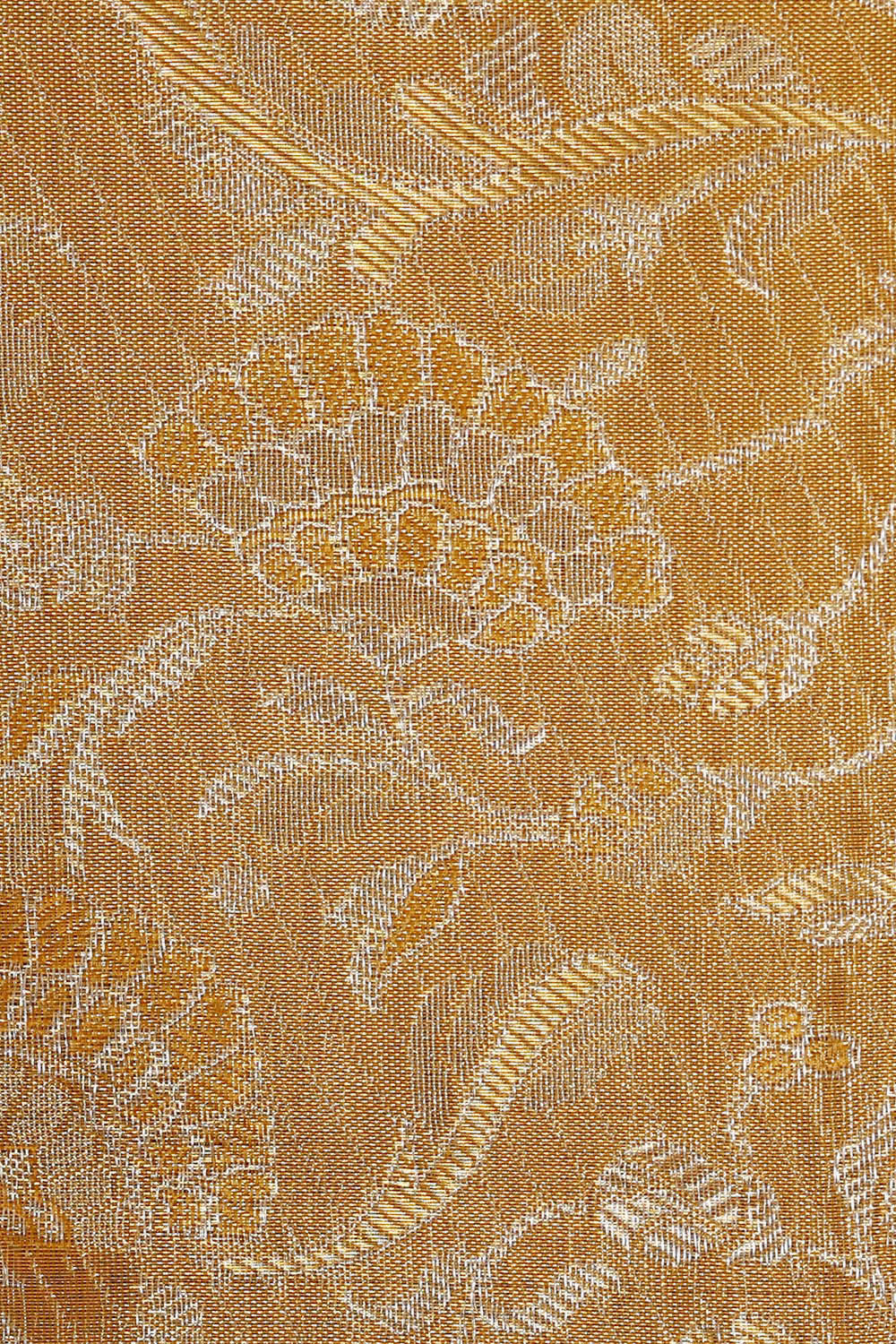 Kanchipattu Gold Tissue Brocade Saree