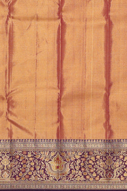 Image of Kanchipattu Gold Tissue Brocade Saree