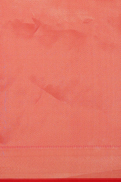 Image of Banarasi Kora Pinkish Red Saree