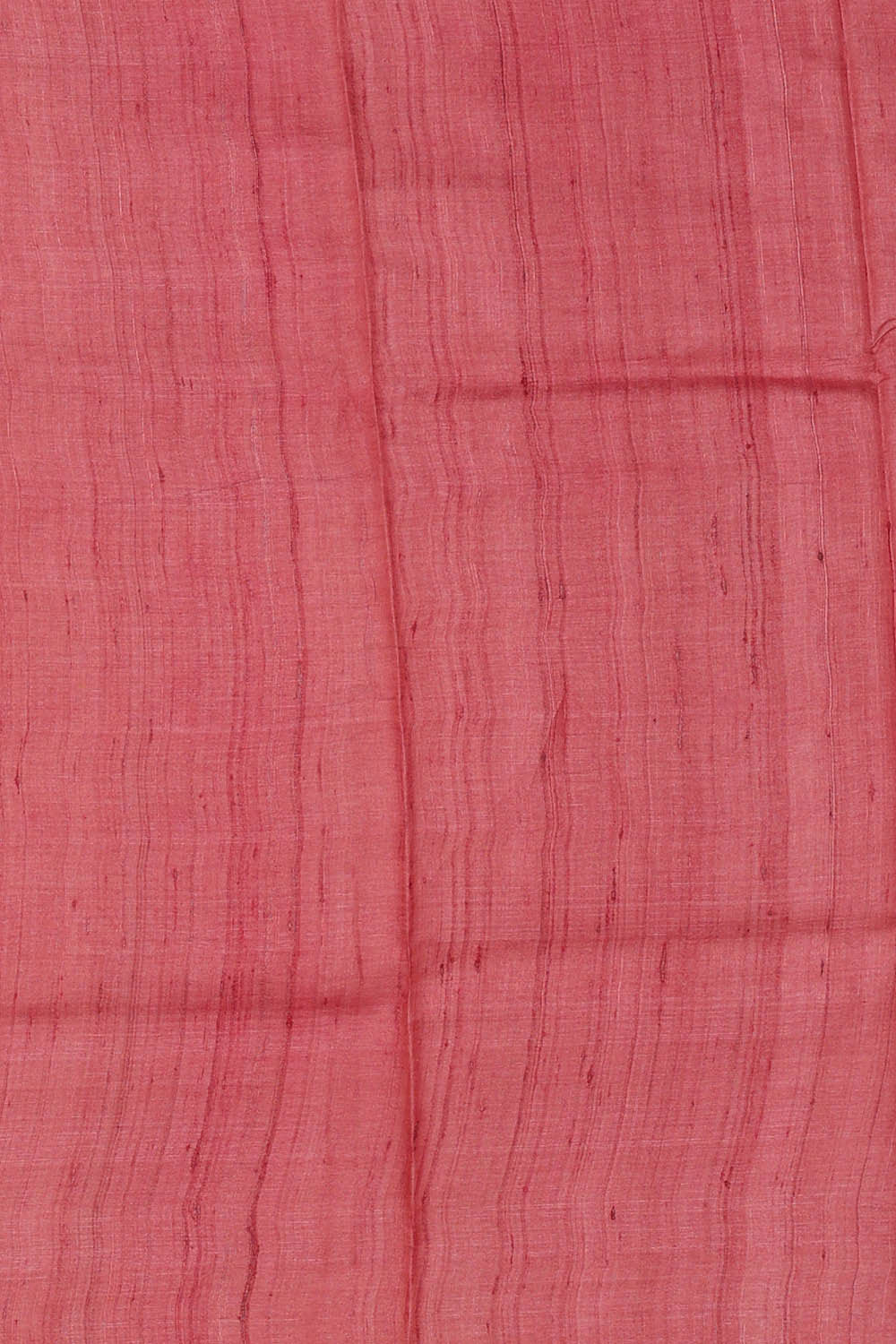 Printed Tussar Wine Saree