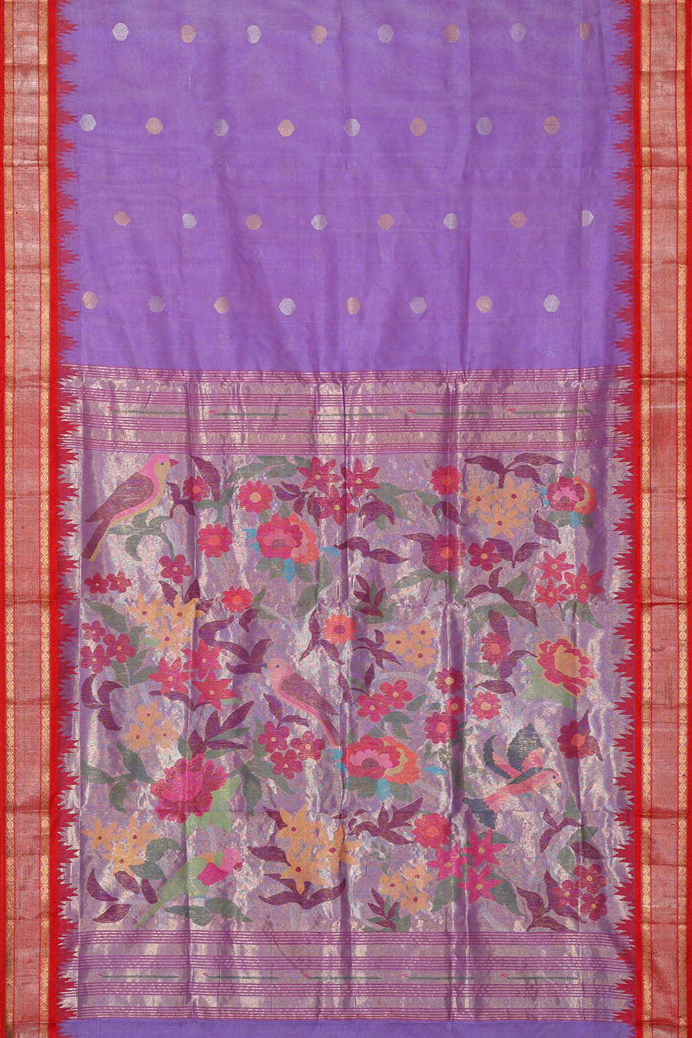 Ponduru Lavender Saree