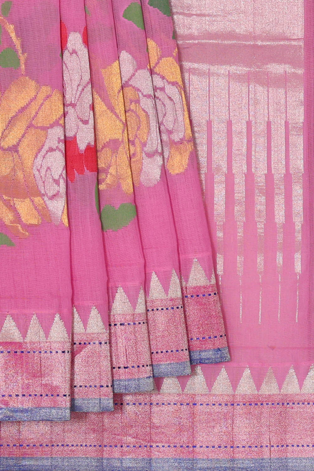 Ponduru Pink Saree