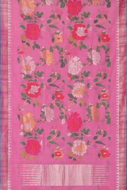 Image of Ponduru Pink Saree