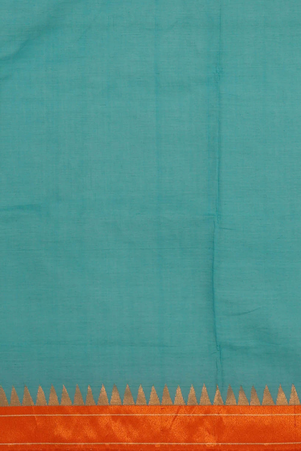 Ponduru Dark Turquoise Blue Saree