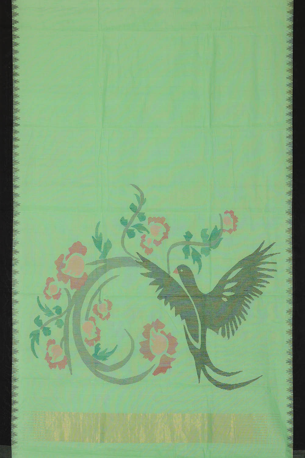 Ponduru Mint Green Saree