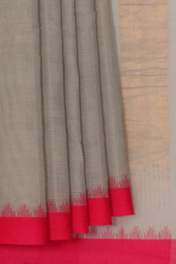 Image of Ponduru Grey Saree