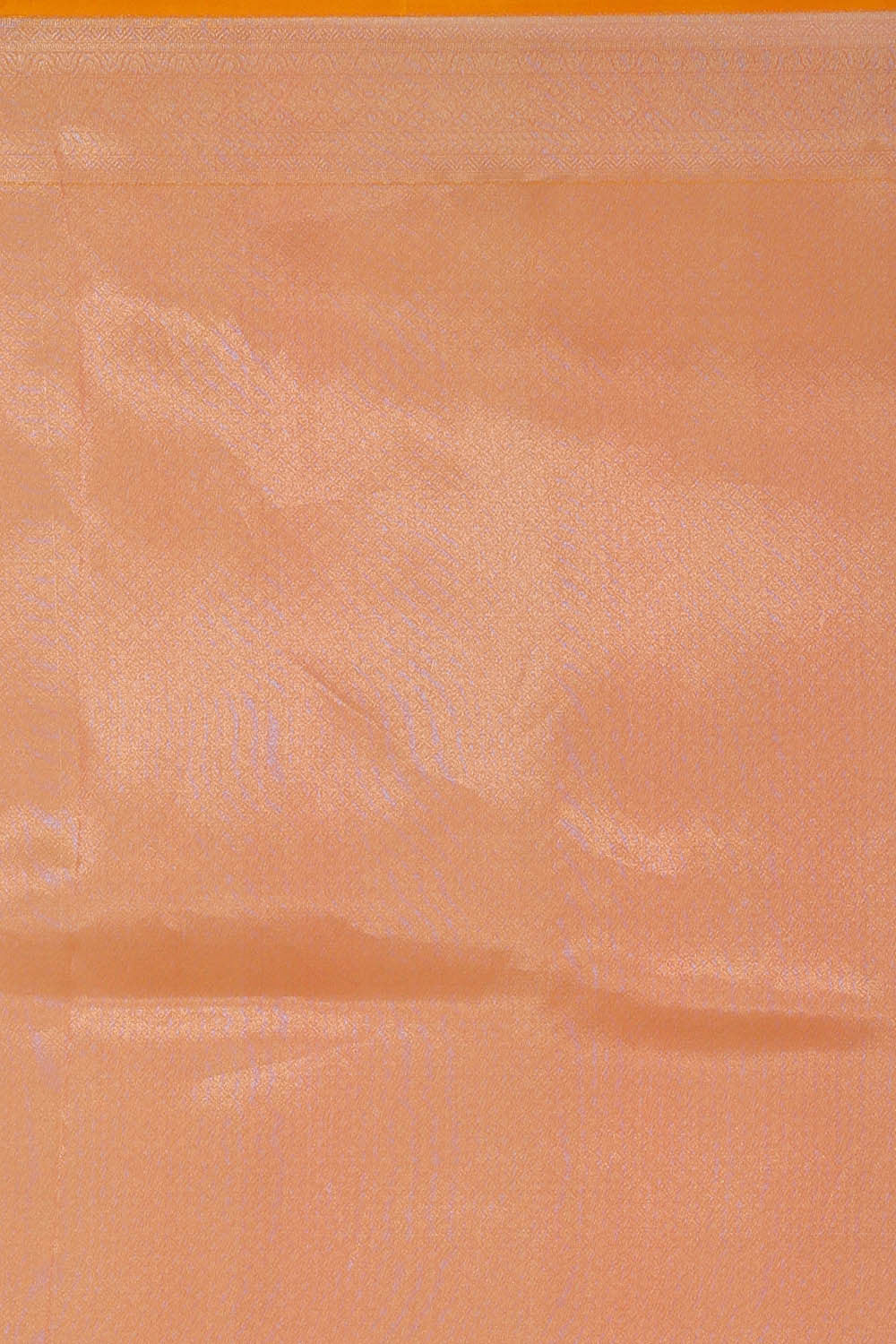 Image of Banarasi Kora Orange Saree