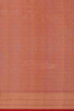 Image of Banarasi Kora Red Saree