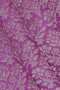 Image of Kanchipattu Lavender Pink Brocade Saree