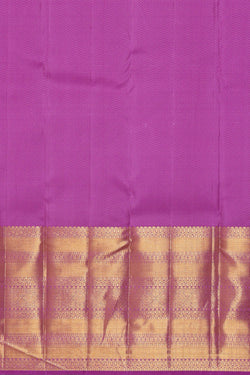 Image of Kanchipattu Lavender Pink Brocade Saree