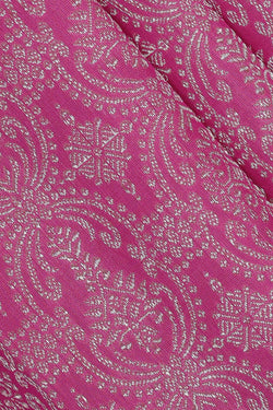 Image of Kanchipattu Lavender Pink Brocade Saree