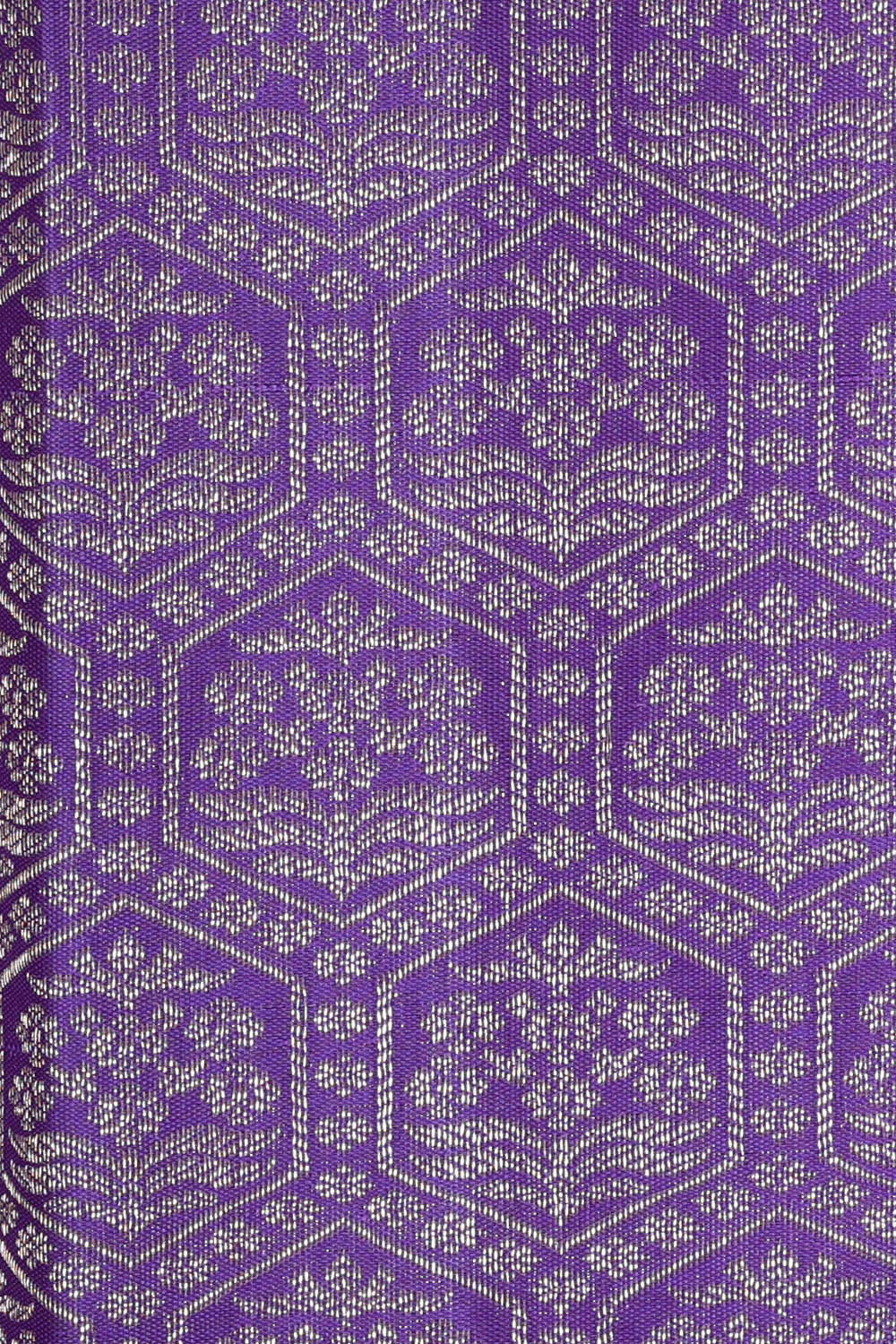 Kanchipattu Lavender Brocade Saree