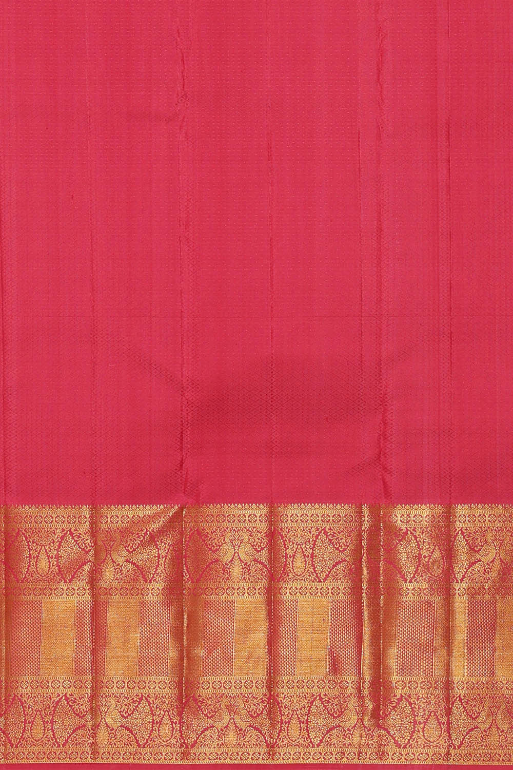Image of Kanchipattu Parrot Green Brocade Saree